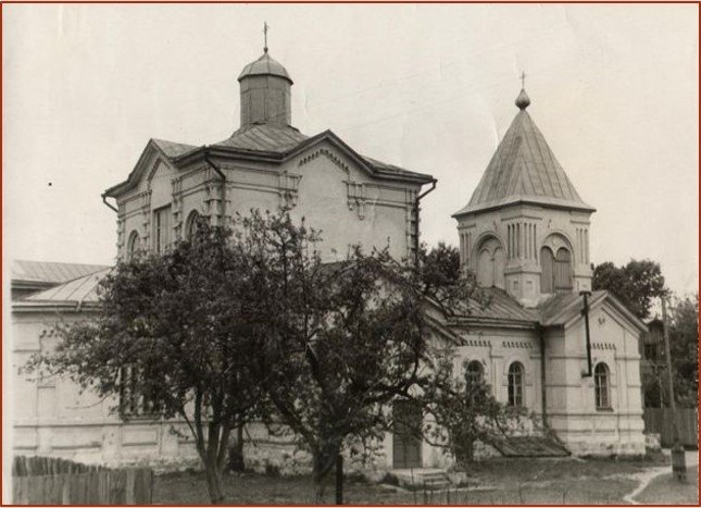 Никольская церковь в Гомеле, старый снимок