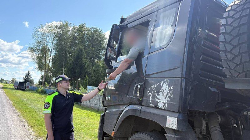 ГАИ усилила контроль за безопасностью перевозок зерна и сельхозкультур