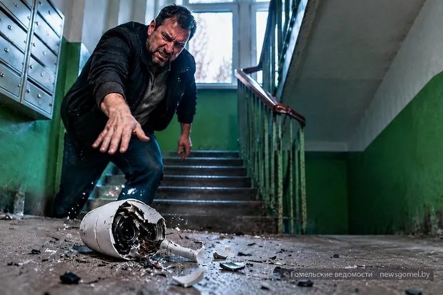 В Гомеле мужчина разбил камеру видеонаблюдения и получил штраф