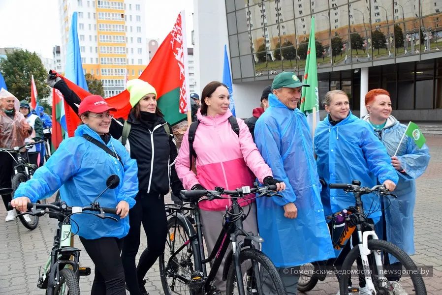 Велопробег «В единстве сила» стартовал от Ледового дворца