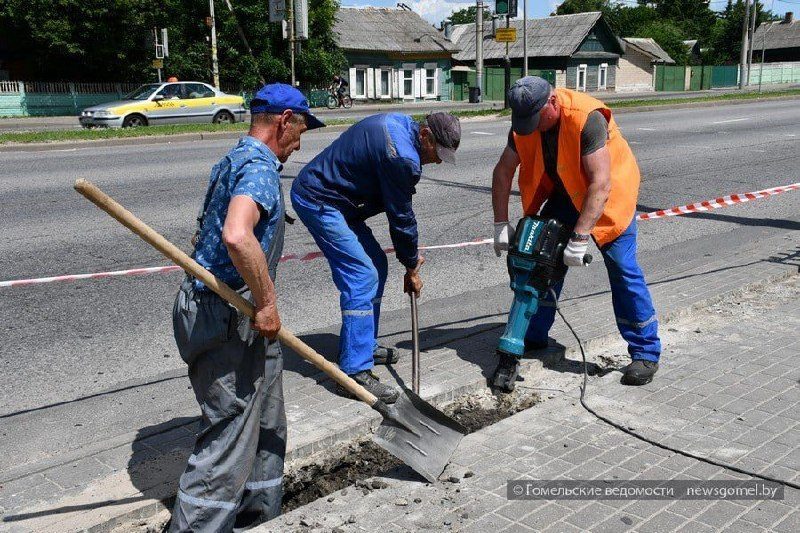 Гомель укрепляет защиту от ливневых подтоплений
