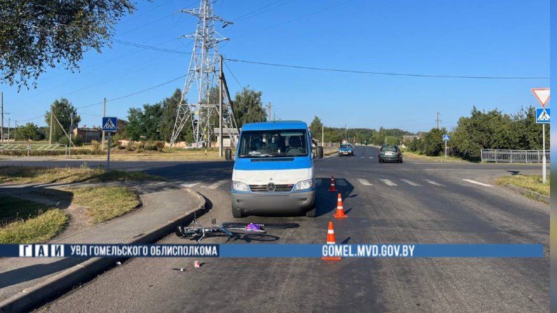 В Житковичах и Гомеле за день произошли два наезда