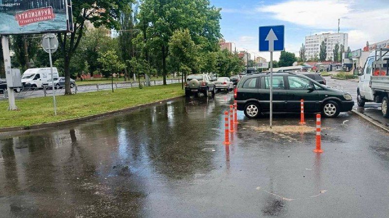 На дублирующих проездах улиц Ефремова и Мазурова введено одностороннее движение