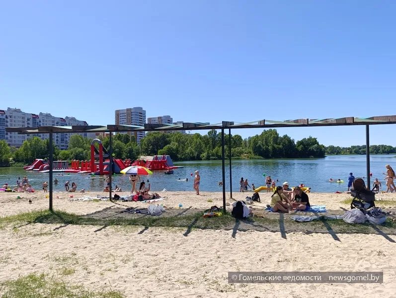 В Гомеле спасатель вытащил из воды семилетнюю девочку