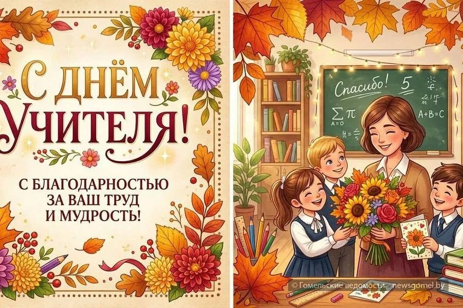 В Гомеле отмечают День учителя