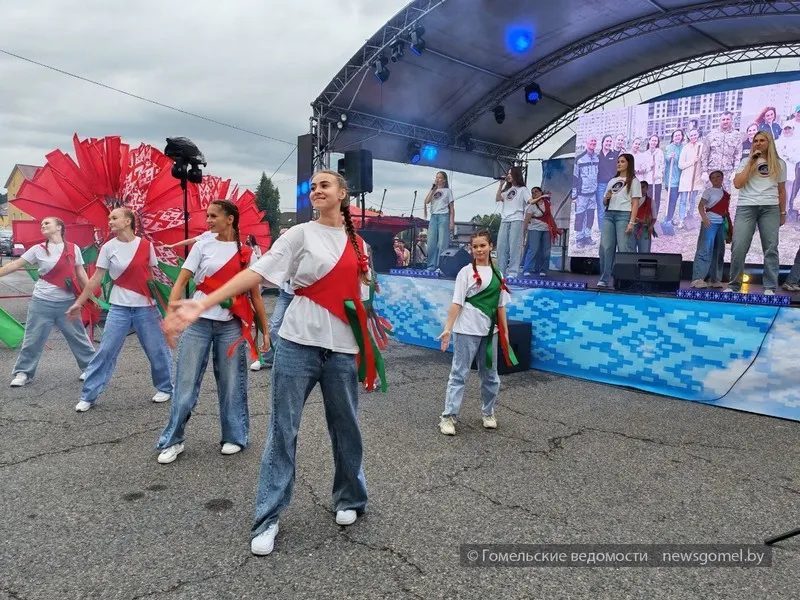 В Новобелицком районе отметили День города Гомеля