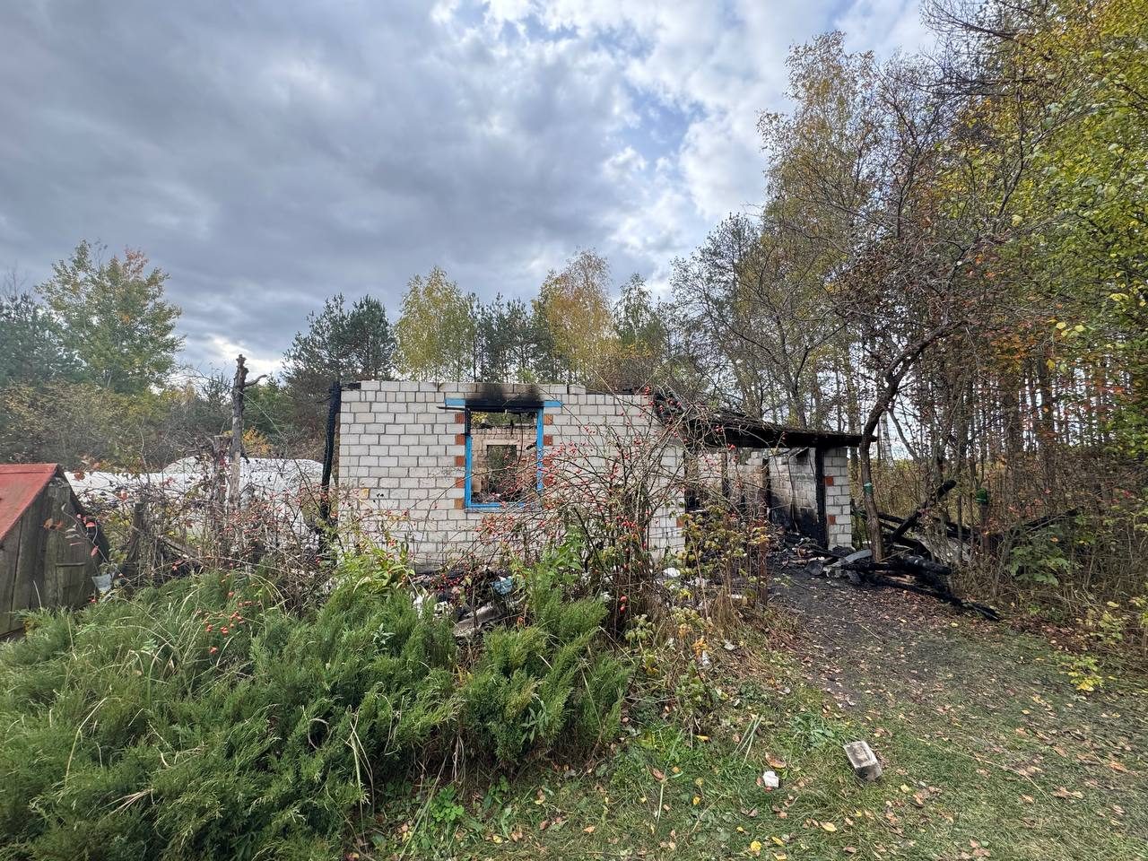 При пожаре на даче в Светлогорском районе погиб мужчина