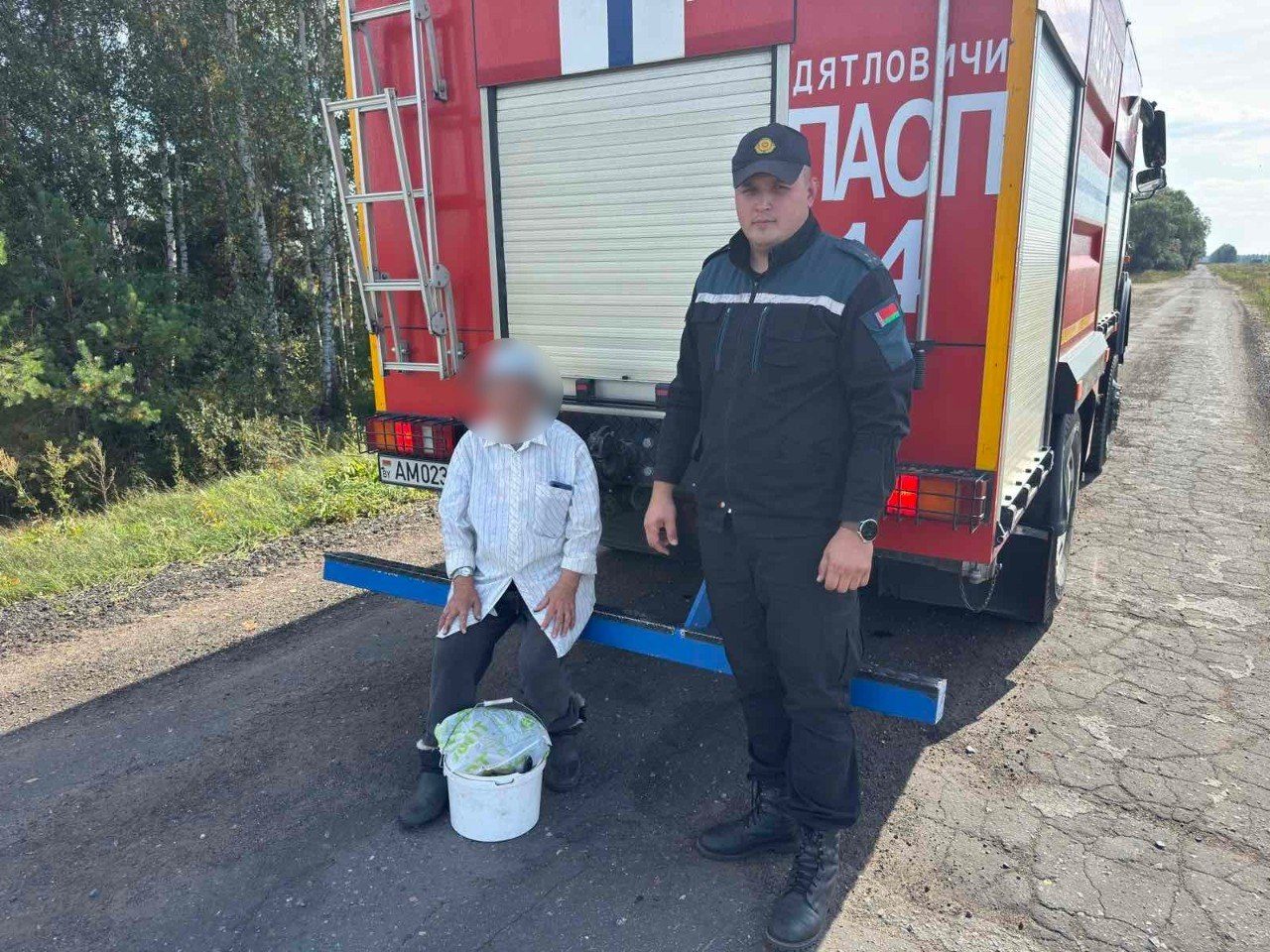 Спасатели помогли выйти из леса пенсионерке в Гомельском районе