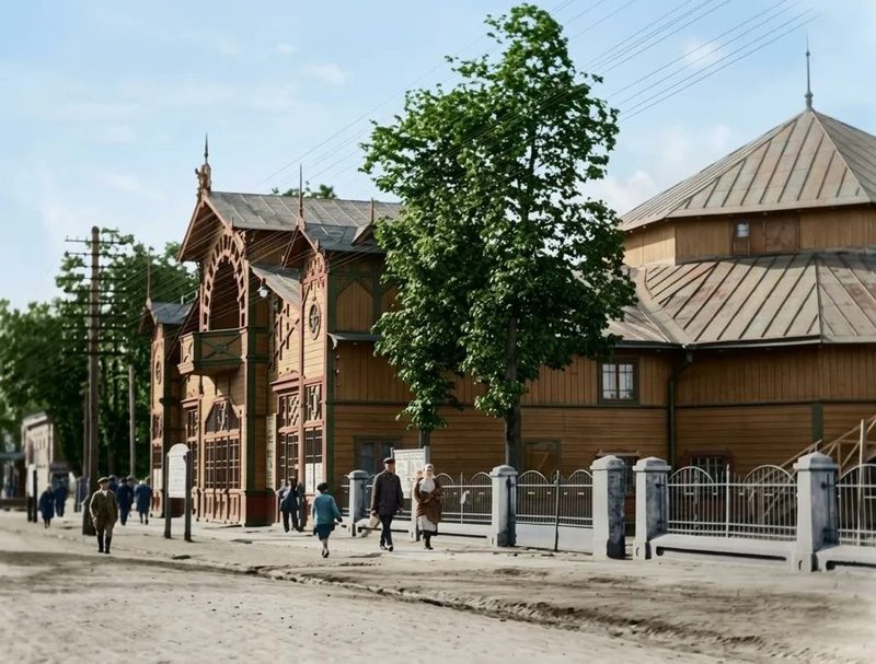 Деревянный цирк и театры Гомеля начала XX века