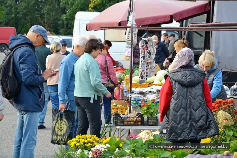 В Гомеле открылась сельхозярмарка на парковке «Ами»