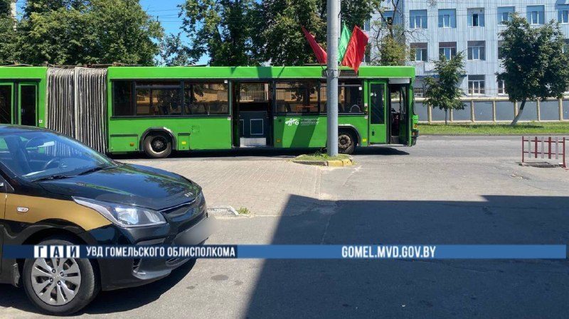 В Гомеле два ДТП: травмированы пассажирка автобуса и водитель мопеда
