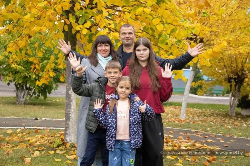 Семья Коробейниковых из Гомеля: как растят троих детей и что для них главное