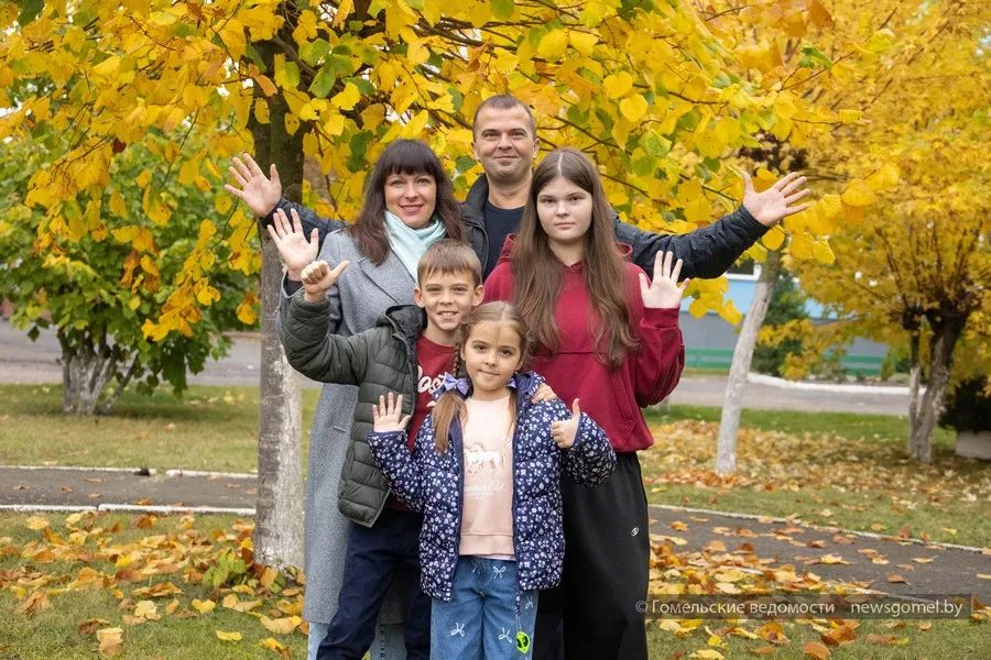 Семья Коробейниковых из Гомеля: как растят троих детей и что для них главное