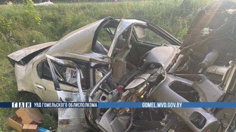 В Жлобинском районе водитель погиб в ДТП
