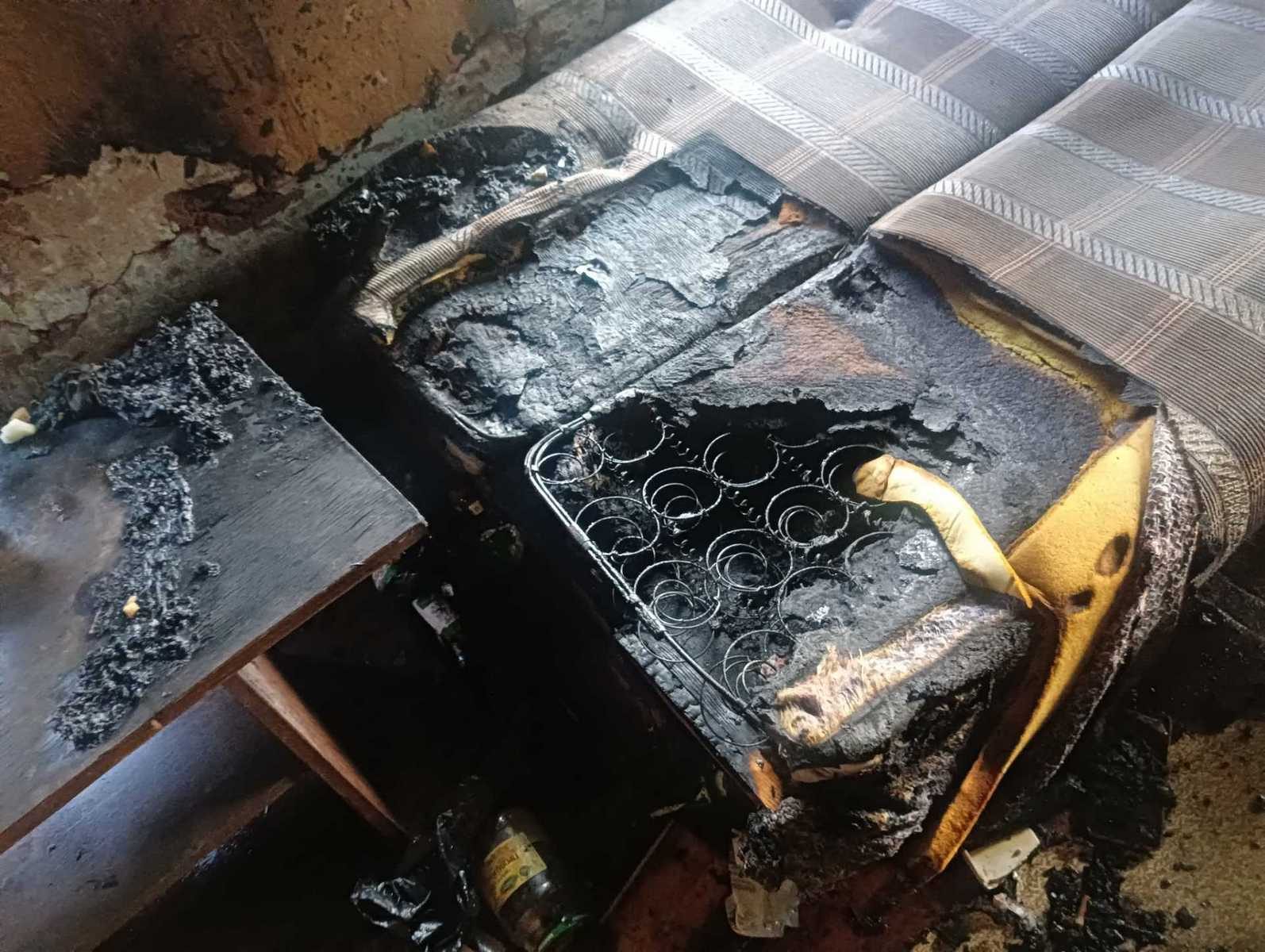 В Малевичах мужчину спасли из горящего дома