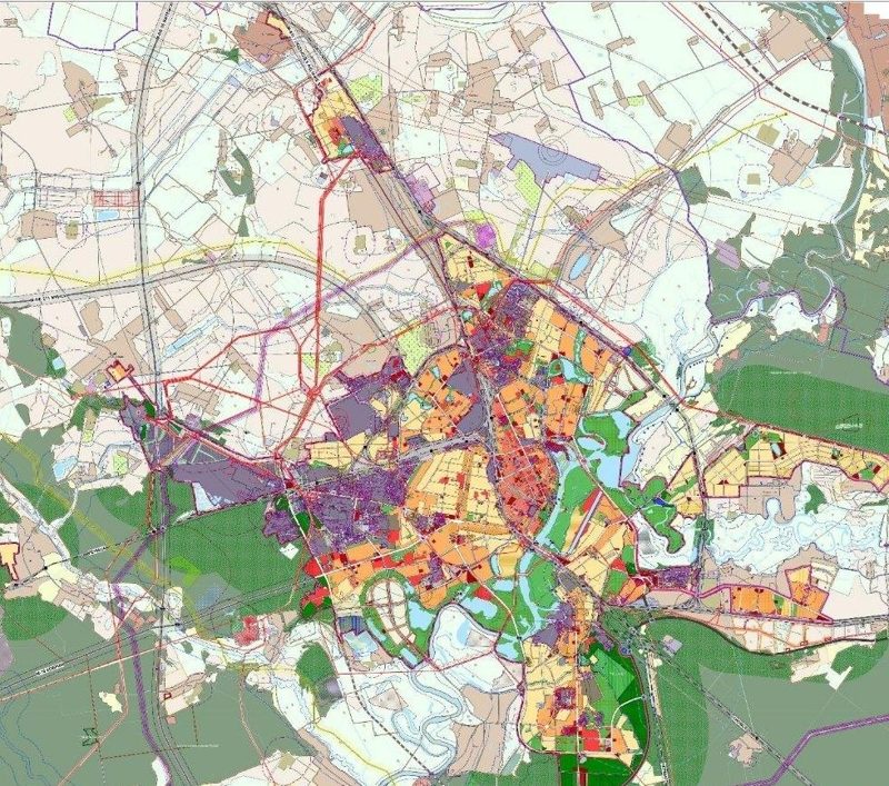Новый генеральный план Гомеля: город будет расширяться до 2035 года