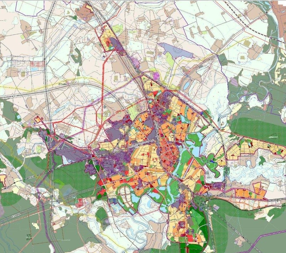 Новый генеральный план Гомеля: город будет расширяться до 2035 года