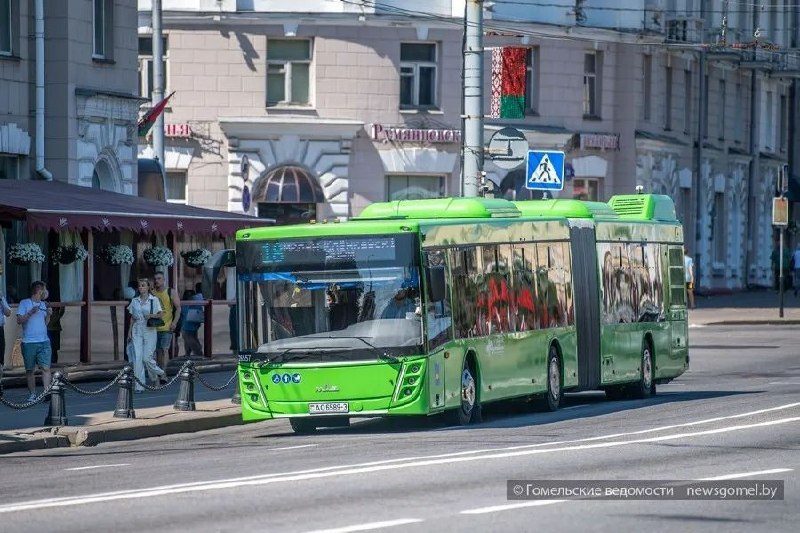 С 29 октября изменится расписание автобуса № 38э в Гомеле