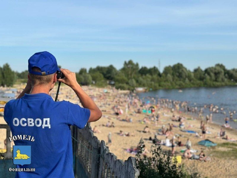 ОСВОД проводит профилактику на водоёмах Гомеля