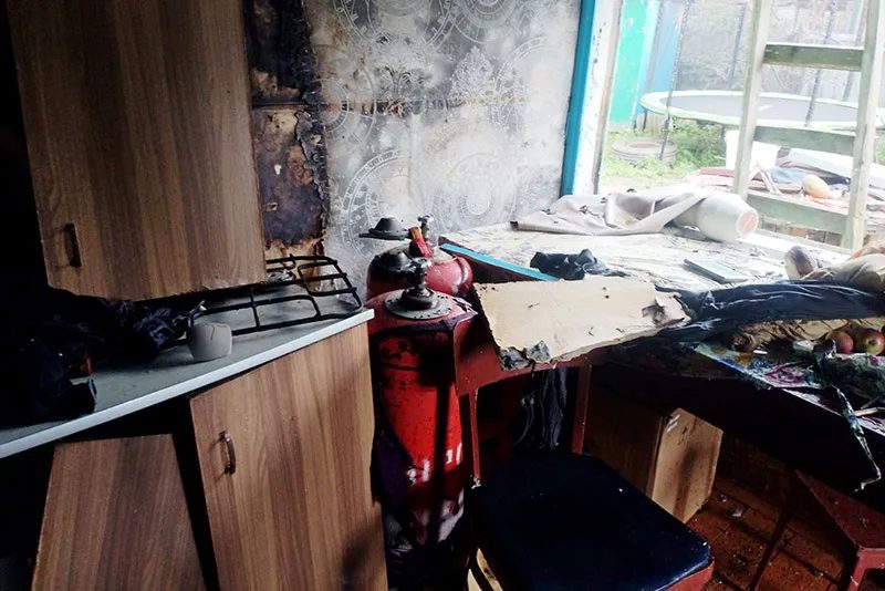 Вспышка газовоздушной смеси в доме в Жлобинском районе