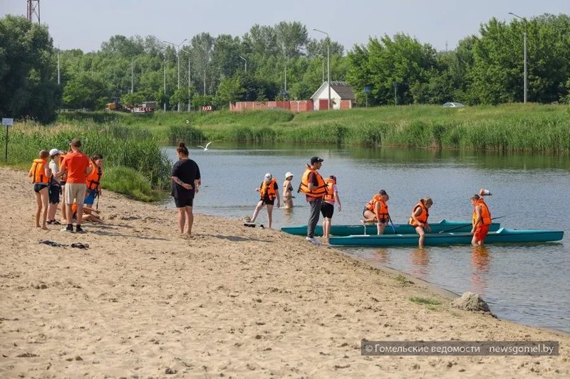В Гомеле напоминают о правилах безопасности при купании в водоёмах