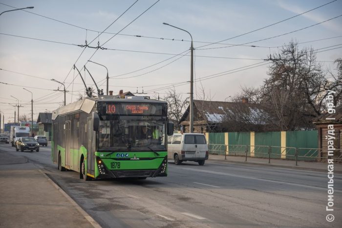 Как организована работа общественного транспорта Гомеля