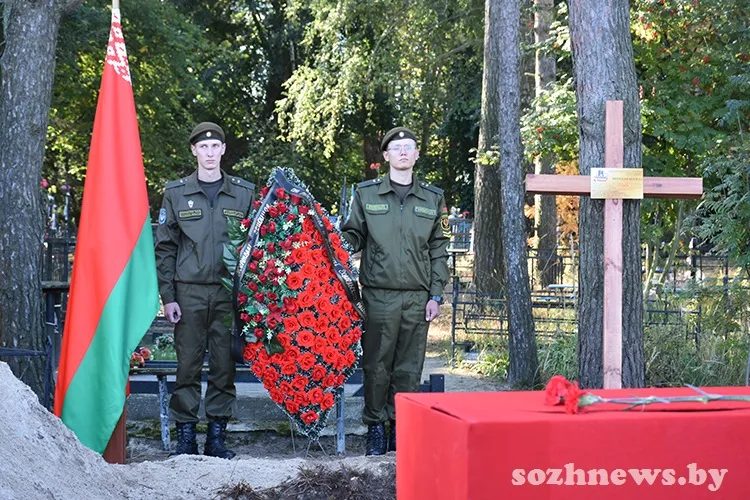 В Залипье перезахоронили жертв нацистского террора 1943 года