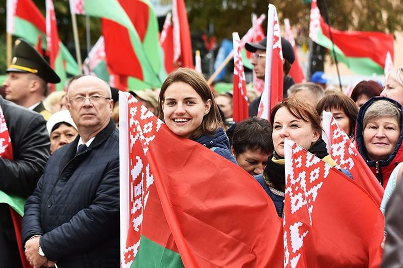 День народного единства в Гомеле: гимн, велопробег и мастер-классы