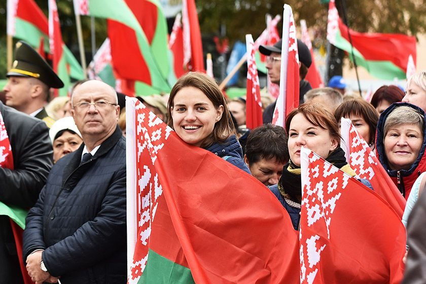 День народного единства в Гомеле: гимн, велопробег и мастер-классы