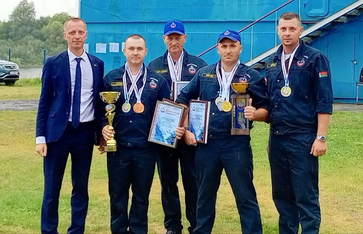 Соревнования по спасательному многоборью ОСВОД прошли в Гомеле
