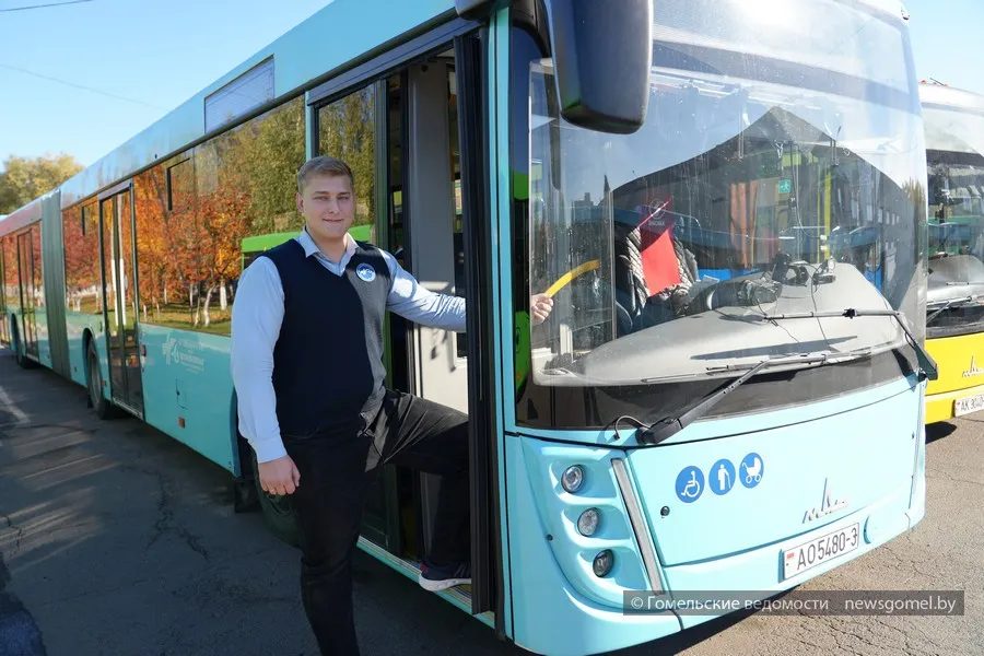 Автобусный парк № 6 в Гомеле отмечает 35-летие обновлением техники