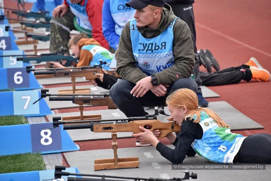 Школьная лига по биатлону: в Гомеле ищут юных чемпионов