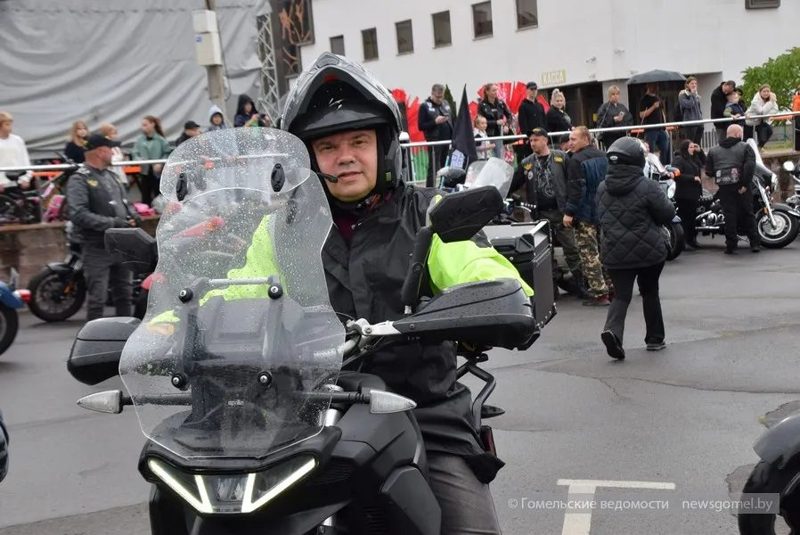 Мотопробег по Гомелю завершил сезон