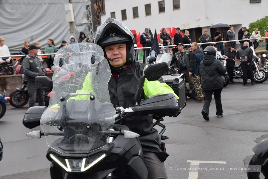 Мотопробег по Гомелю завершил сезон