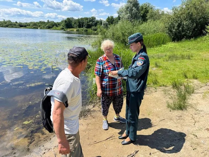 Гомельские спасатели усилили профилактику на водоемах города