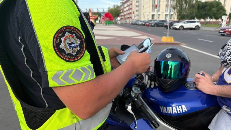 ГАИ проведет рейды на мотоциклистов с 31 июля по 3 августа