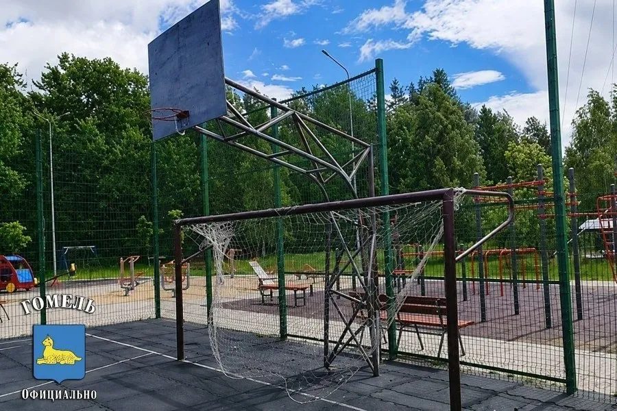 В Гомеле призывают беречь спортивные площадки и детские зоны