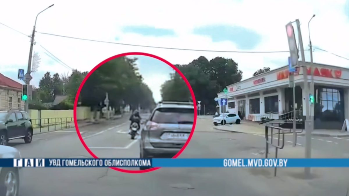 Гомельчанина лишили прав на 11 месяцев за мотогонки в центре города