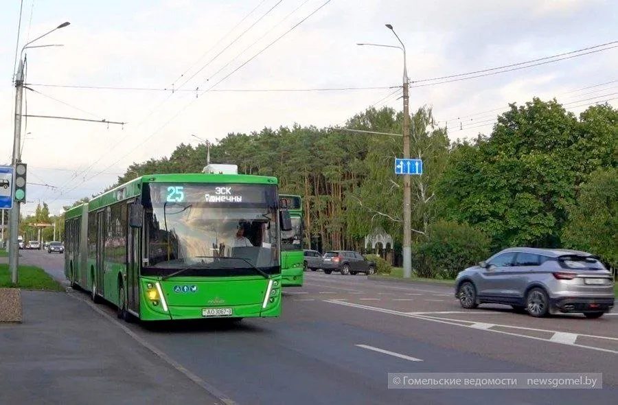 Маршрут № 25 в Гомеле частично восстановят до «Медгородка»