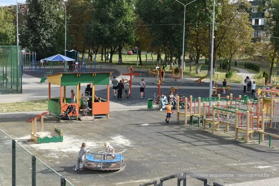 В Советском районе Гомеля прошли летние праздники спорта для молодёжи