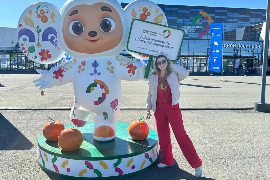 Гомельчанка побывала на Международном фестивале молодёжи в Екатеринбурге