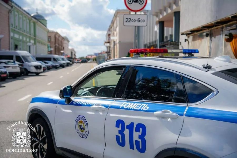 ГАИ Гомеля рекомендует водителям осторожность при жаре