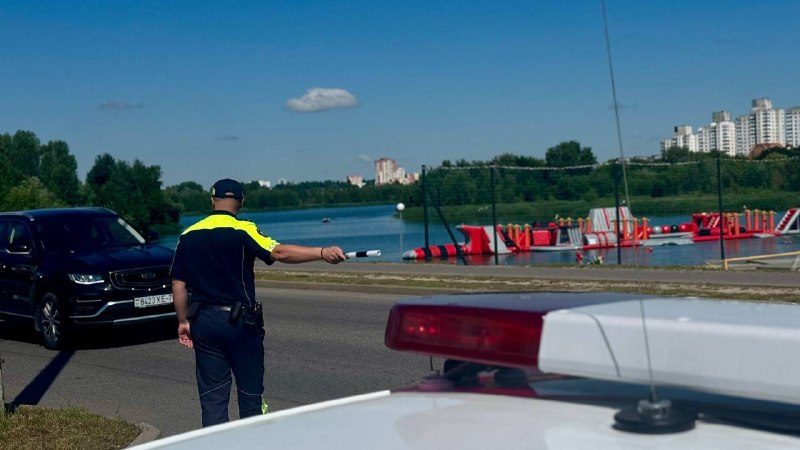 ГАИ усилила контроль на пляжах и в парках Гомельщины