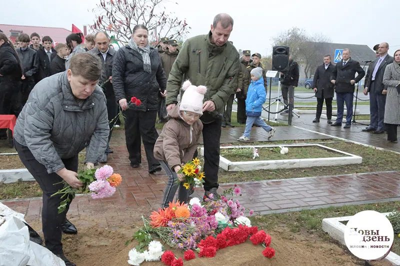 В Жлобинском районе захоронили неизвестного солдата, погибшего в 1941 году
