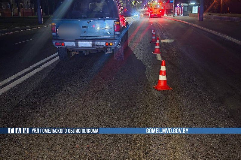 В Гомеле автомобиль сбил пешехода на проспекте Речицком