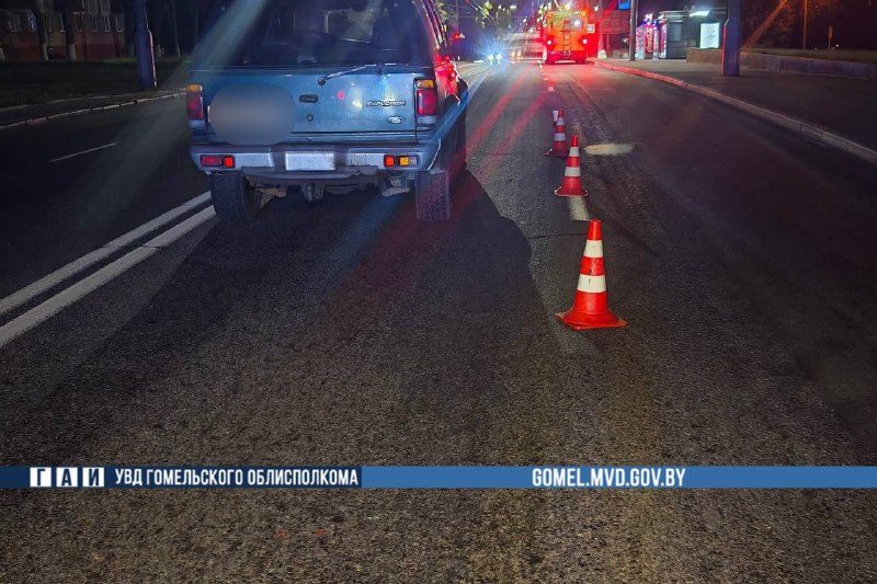 В Гомеле автомобиль сбил пешехода на проспекте Речицком
