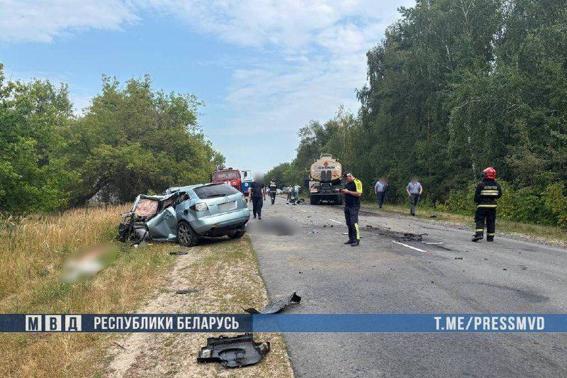 На Гомельщине в ДТП погибли трое, включая ребенка