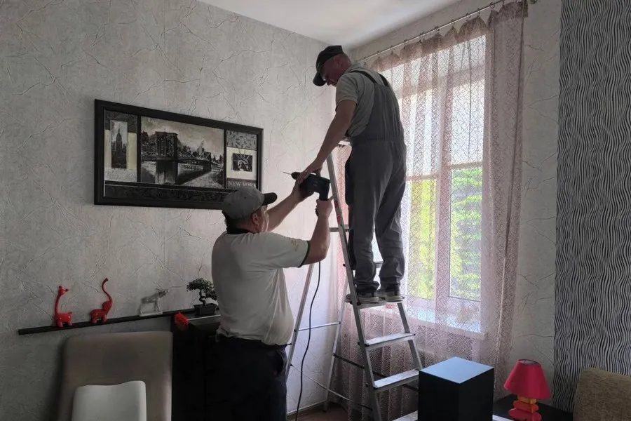 В Центральном районе Гомеля устанавливают автономные пожарные извещатели