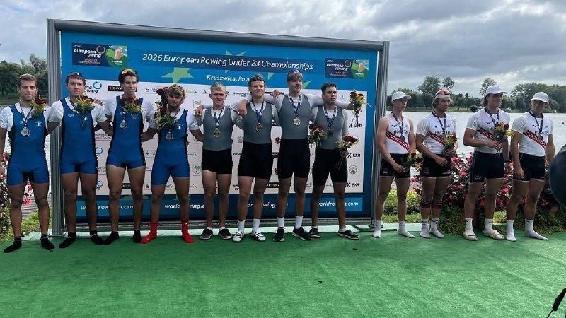Гомельчане Шершнёв и Серебро — чемпионы Европы U23 по гребле