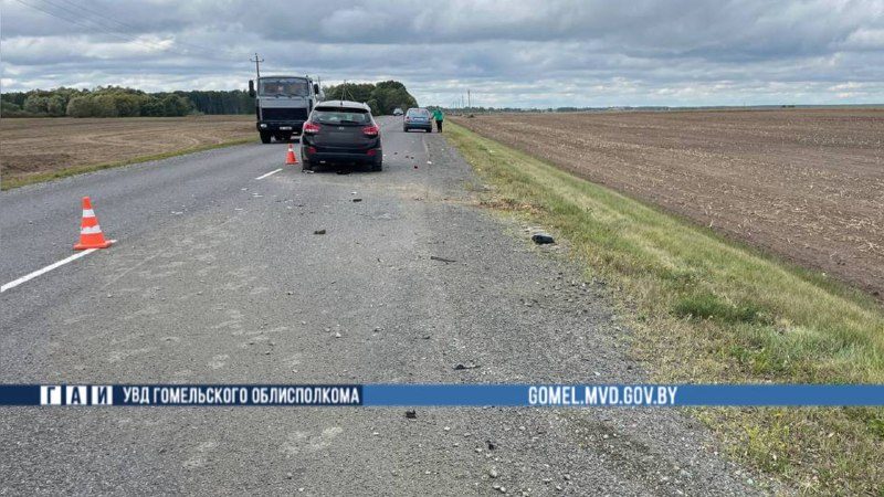 В Добрушском районе произошло два ДТП с пострадавшими